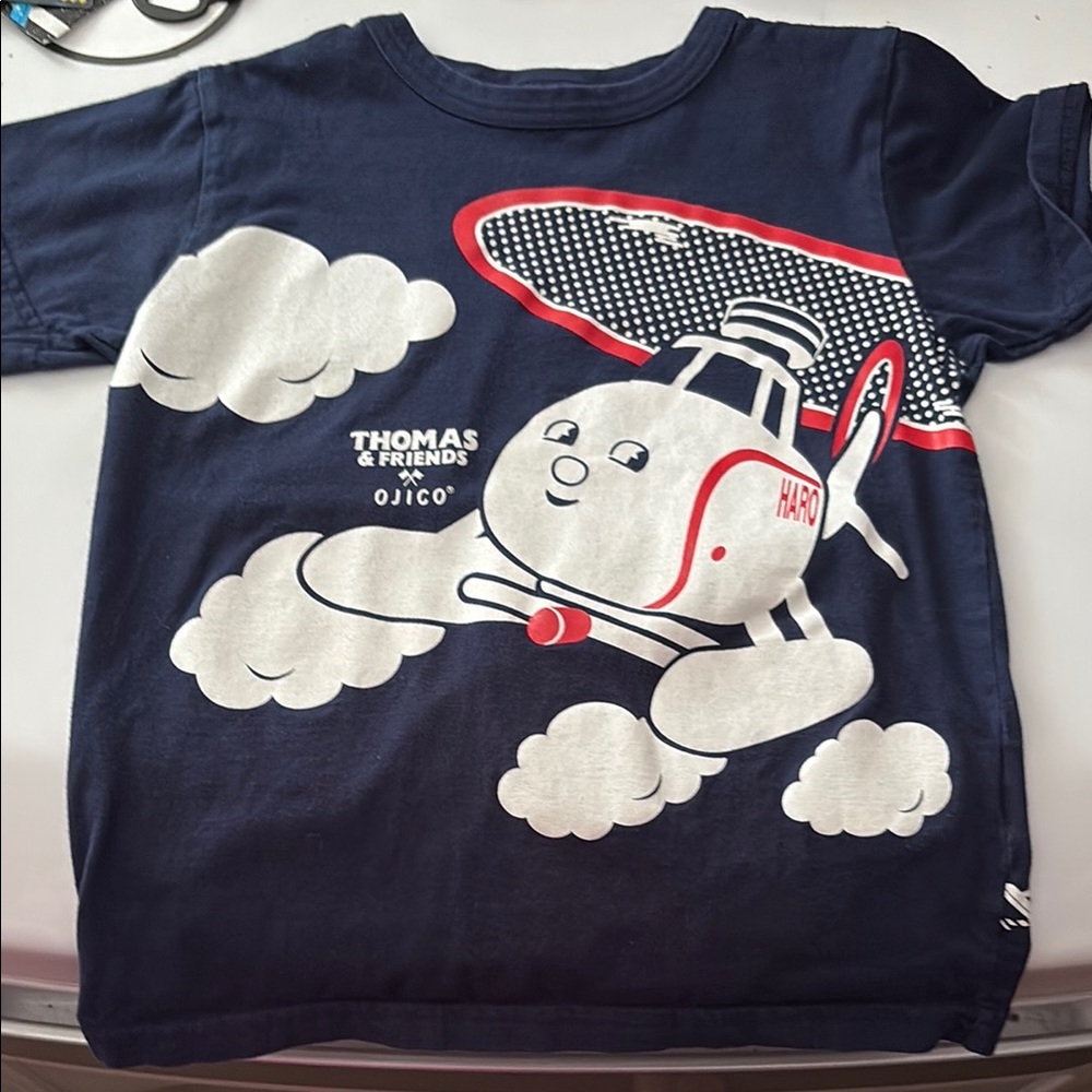 Thomas & Friends Navy Tee with Helicopter Design